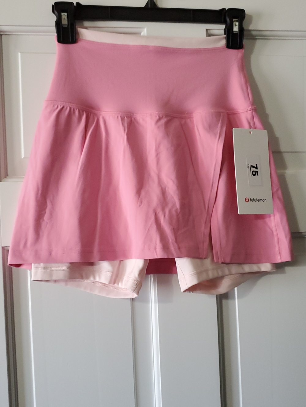 NWT Lululemon Align Side Slit Trim Pink Skirt Sz 4